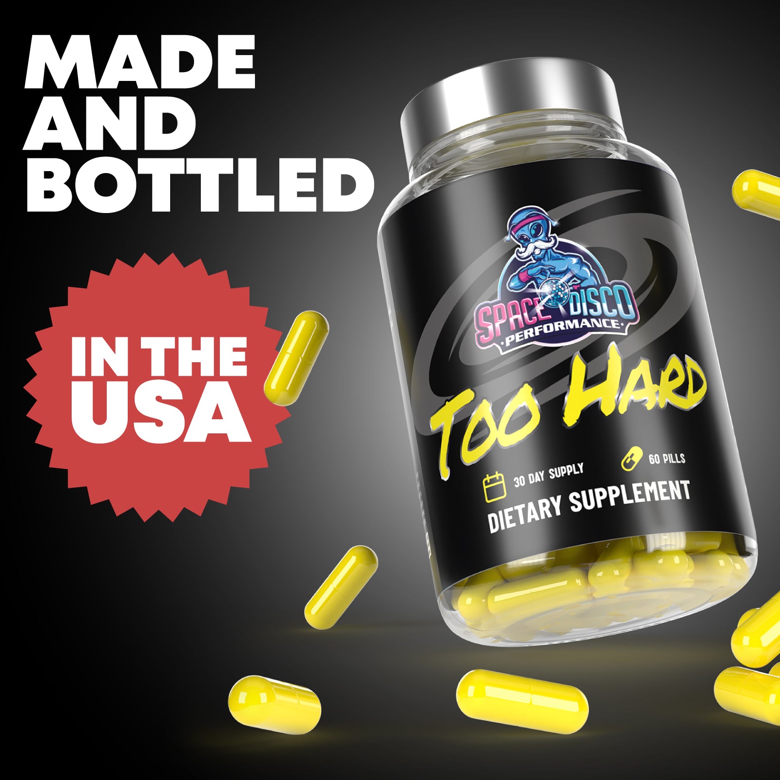TOO HARD MALE ENHANCEMENT SUPPLEMENT - 60 count